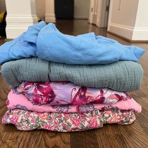 5 Summer Dress/Romper Bundle Size Large